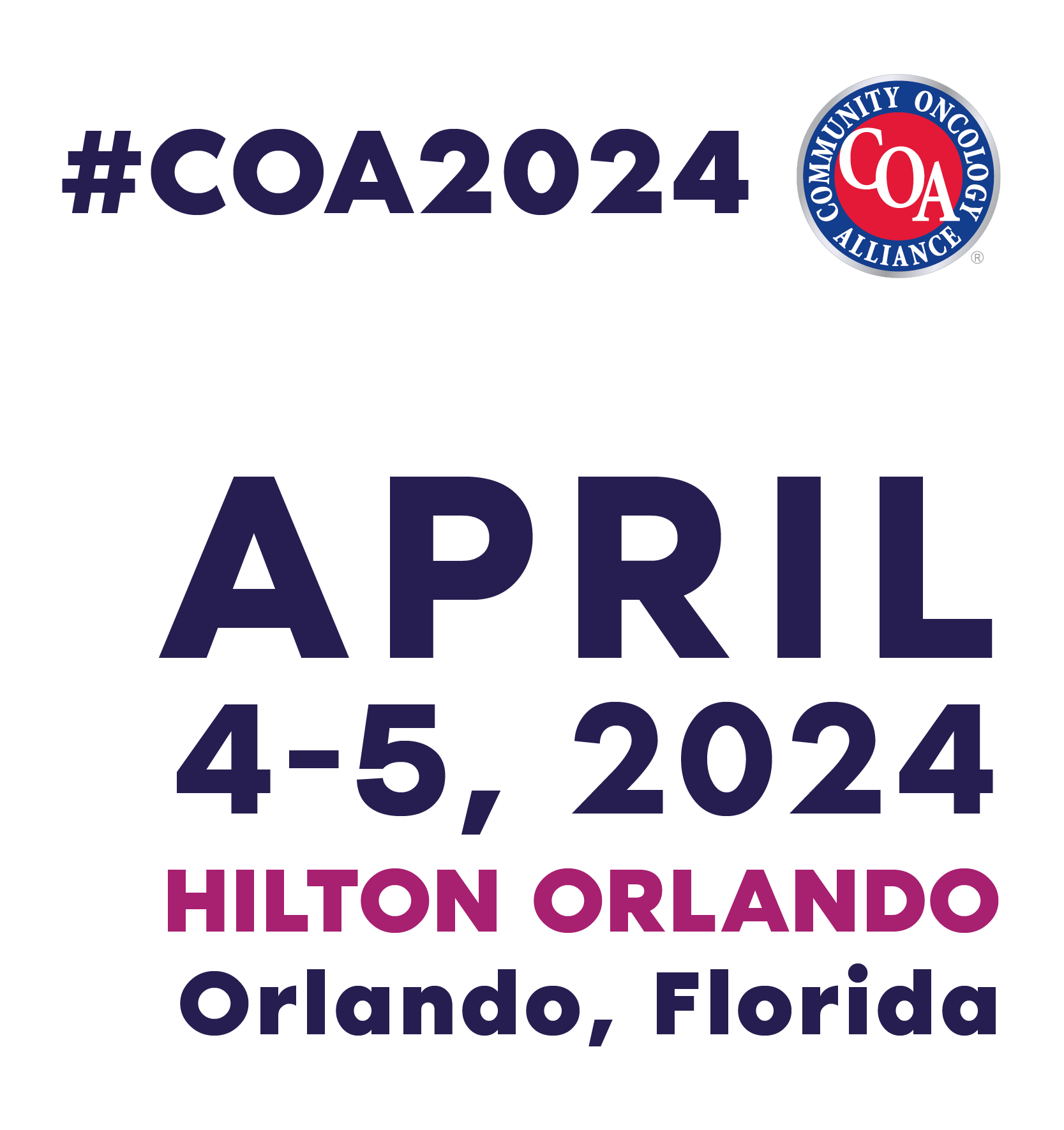 COC Save the Date date 2024